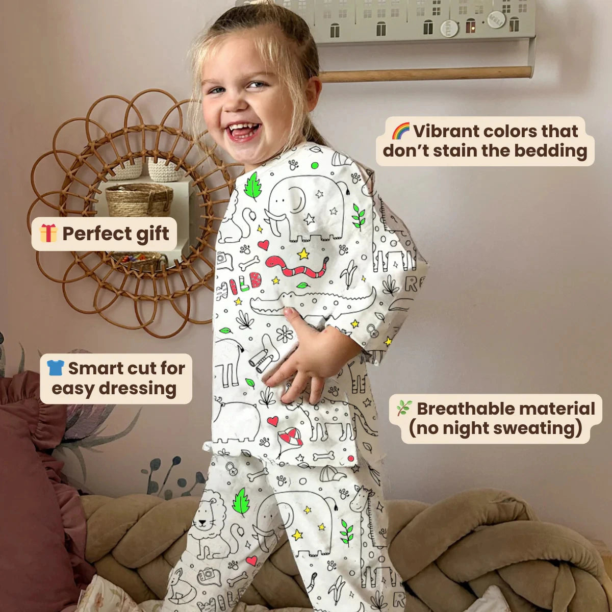 Draw & Wear Daywear/Pajamas